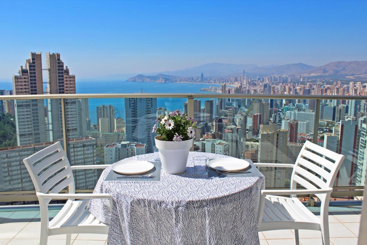 Skyline 20 Apartamento De Lujo Con Terraza Privada Y Vistas Al Mar 베니돔 외부 사진